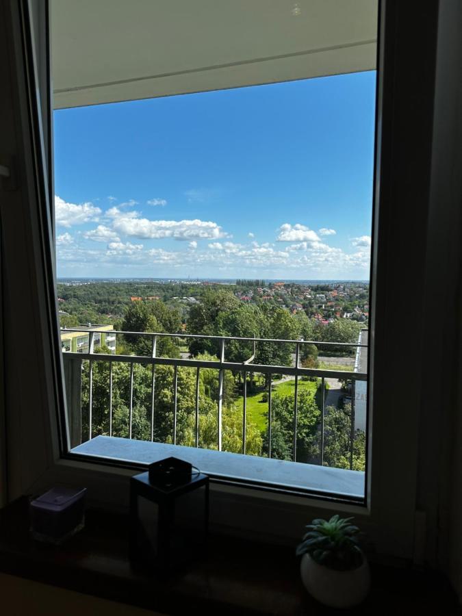 #17 Komfortowy pokój z widokiem na Gdańsk i morze Apartamento Exterior foto