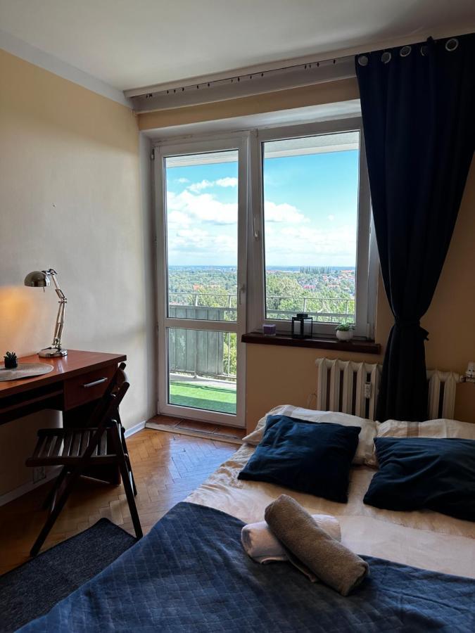 #17 Komfortowy pokój z widokiem na Gdańsk i morze Apartamento Exterior foto